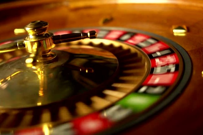 Ruleta europea girando